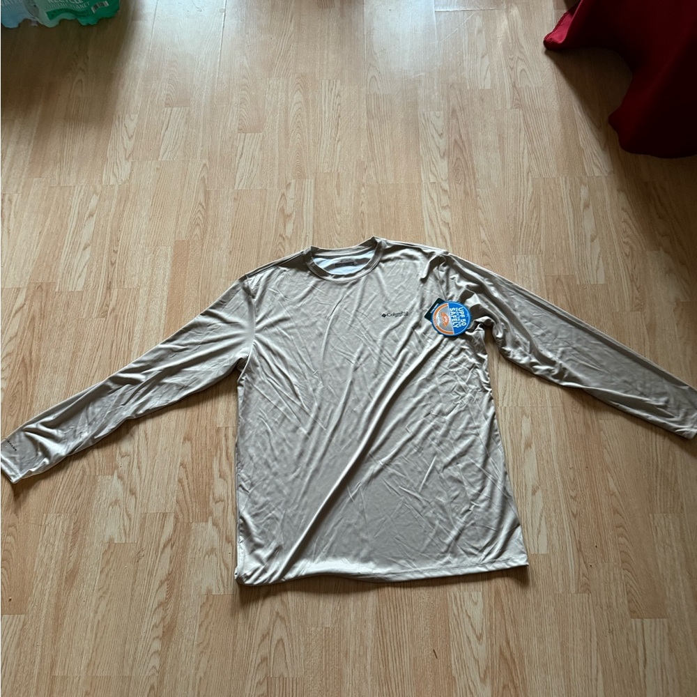 Columbia Long Sleeve Tee - Light Tan